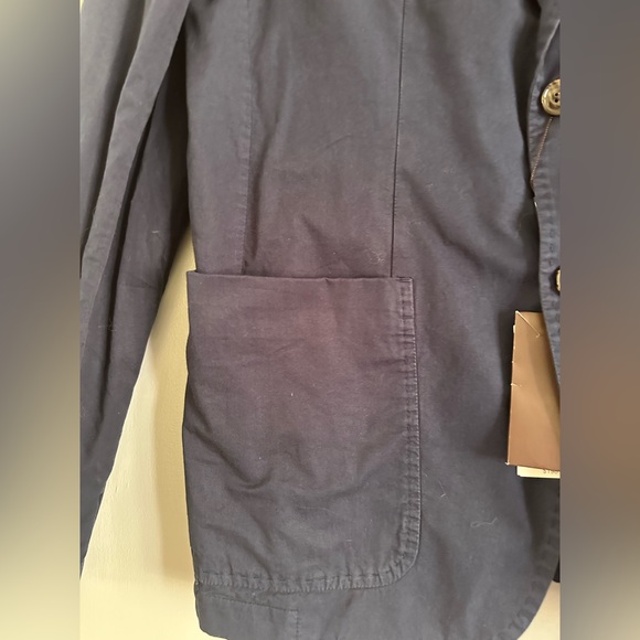 Men's MICHAEL KORS Navy Blue Cotton + Jacket Blazer Tagged 38R NWT NEW WOW! - Picture 14 of 16